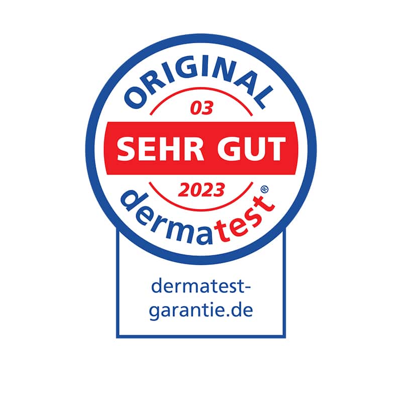 Dermatest Sigel sehr gut