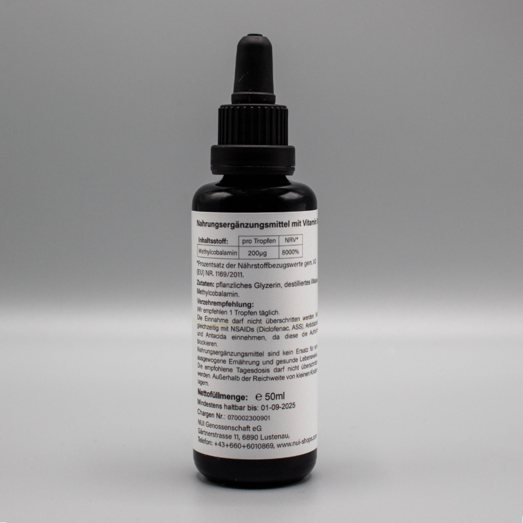 Inhaltsstoffe Vitamin B12 Tropfen