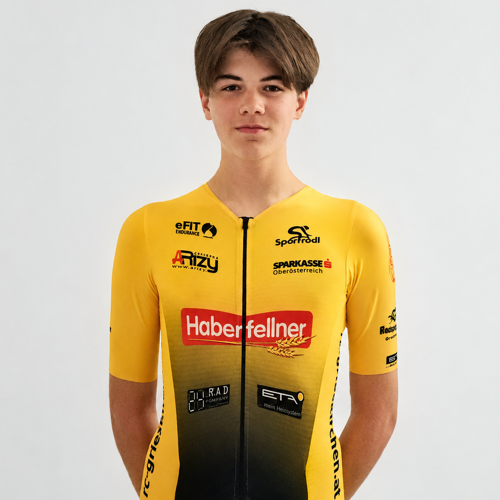 Paul Wimmer im Trikot des Radclub Grieskirchen