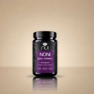 NUI NONI Eisen + Vitamin C, 60 Kapseln – Einzelpackung