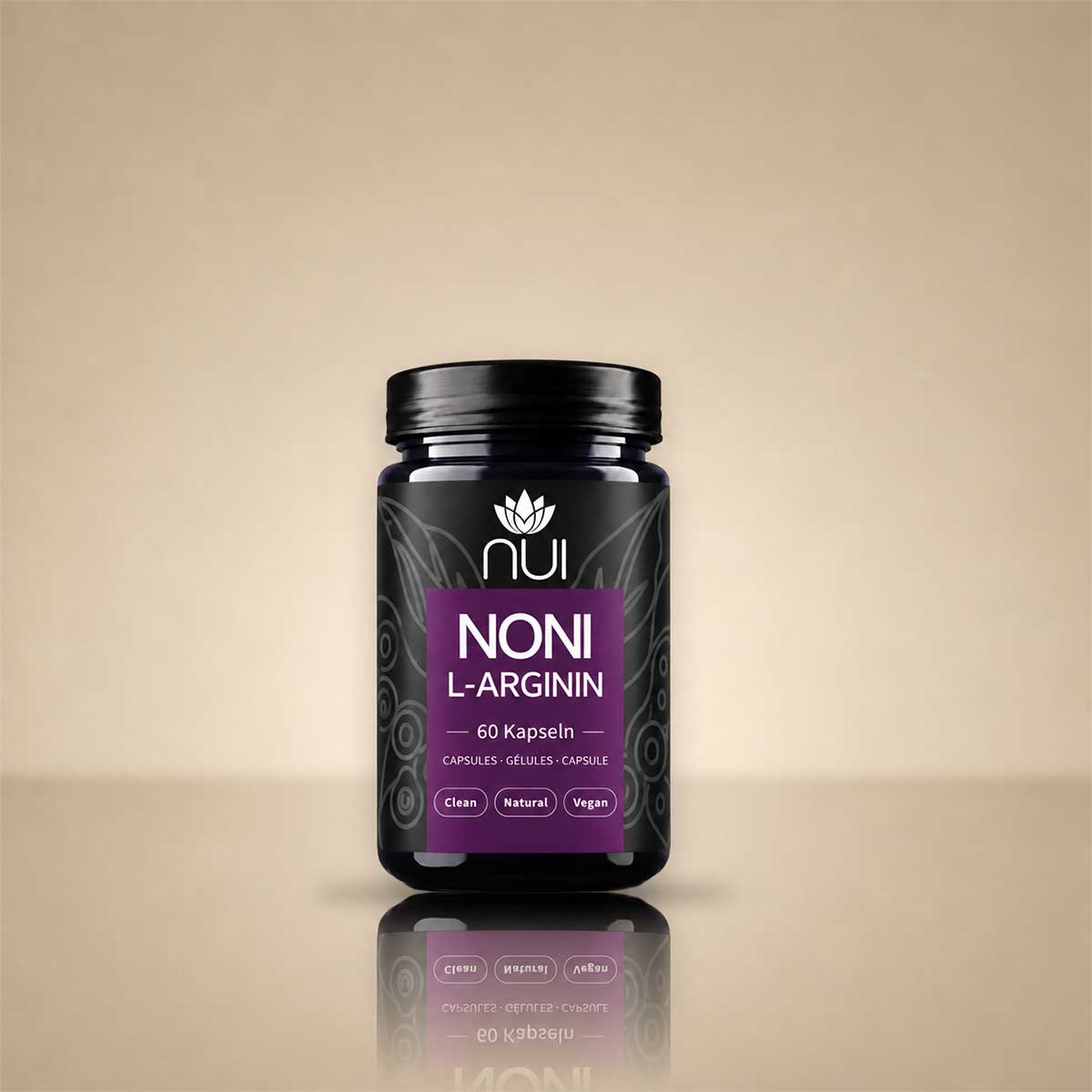 NUI NONI L-Arginin, 60 Kapseln – Einzelpackung