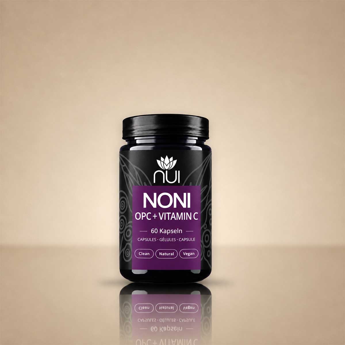 NUI NONI OPC 360 mg + Vitamin C, 60 Kapseln – Einzelpackung