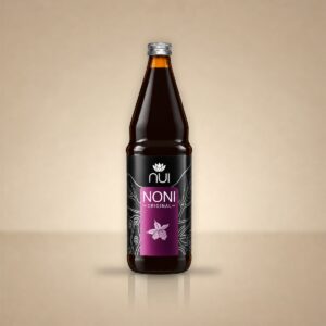 NUI NONI Original Daily 750 ml in der braunen Saftflasche